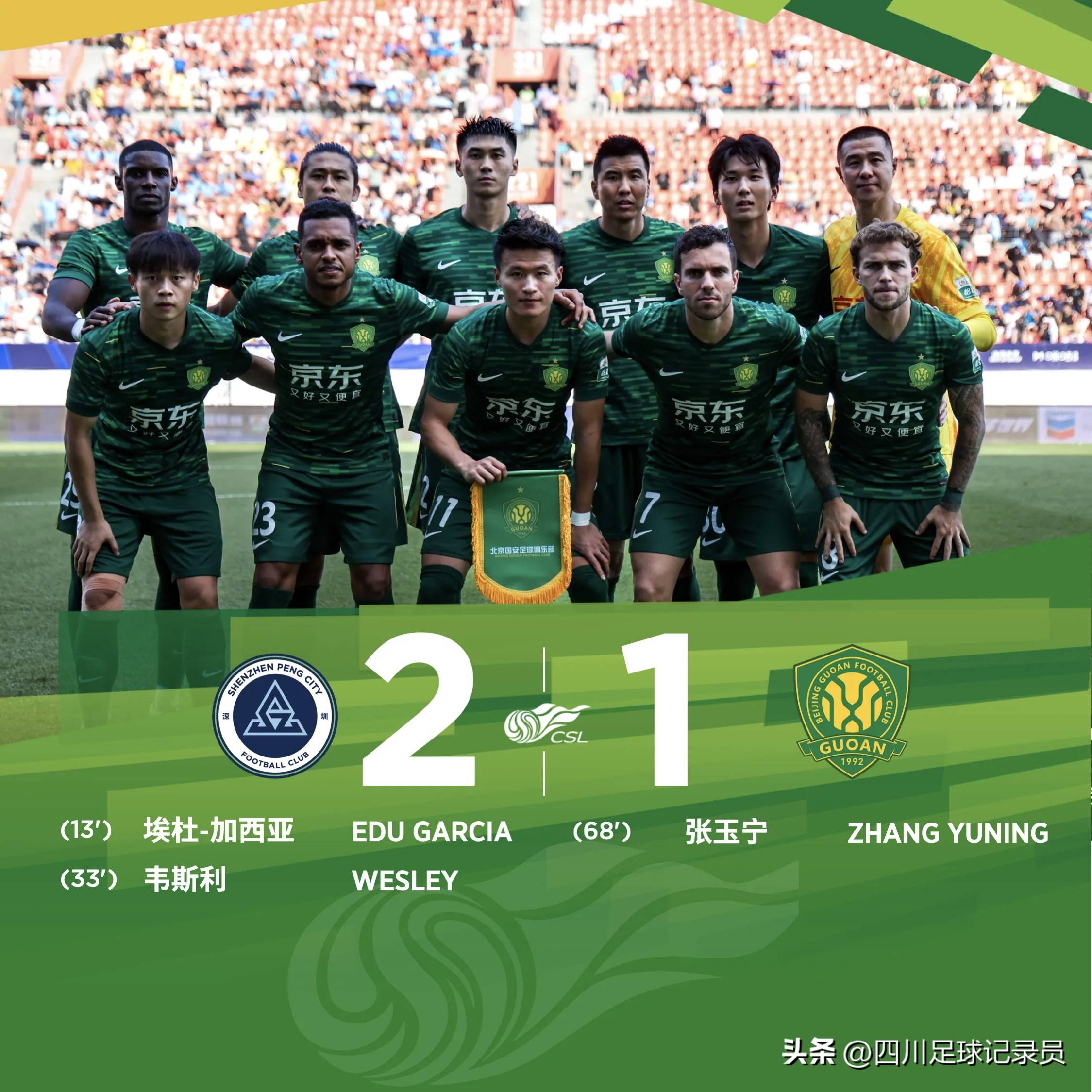 关于北京国安战胜河南建业取得关键胜利的信息